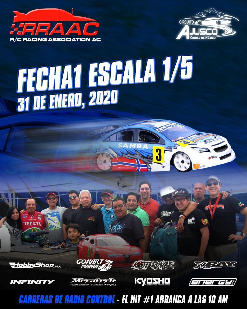 Fecha 1 Quintos de Escala Circuito Ajusco