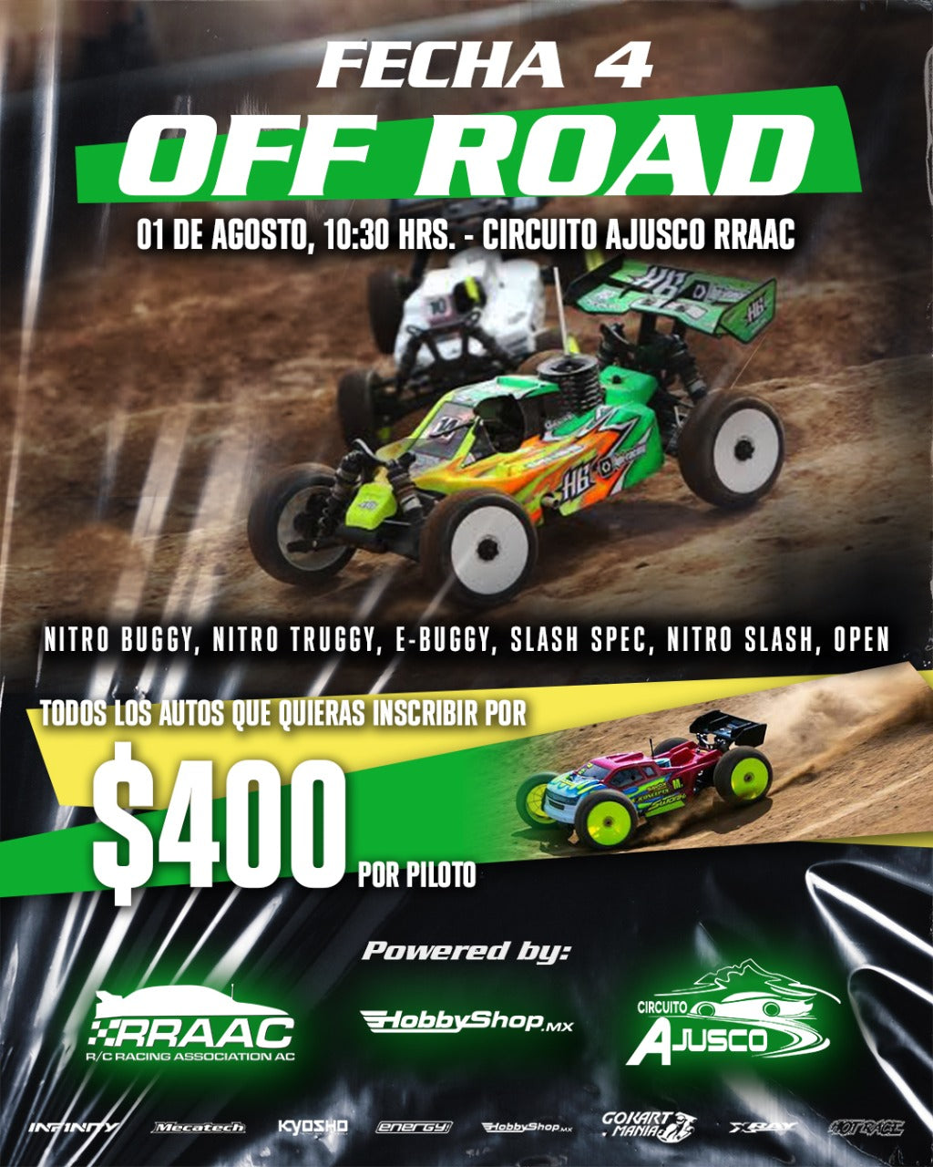 Este domingo se define el Campeonato de Verano de Off Road