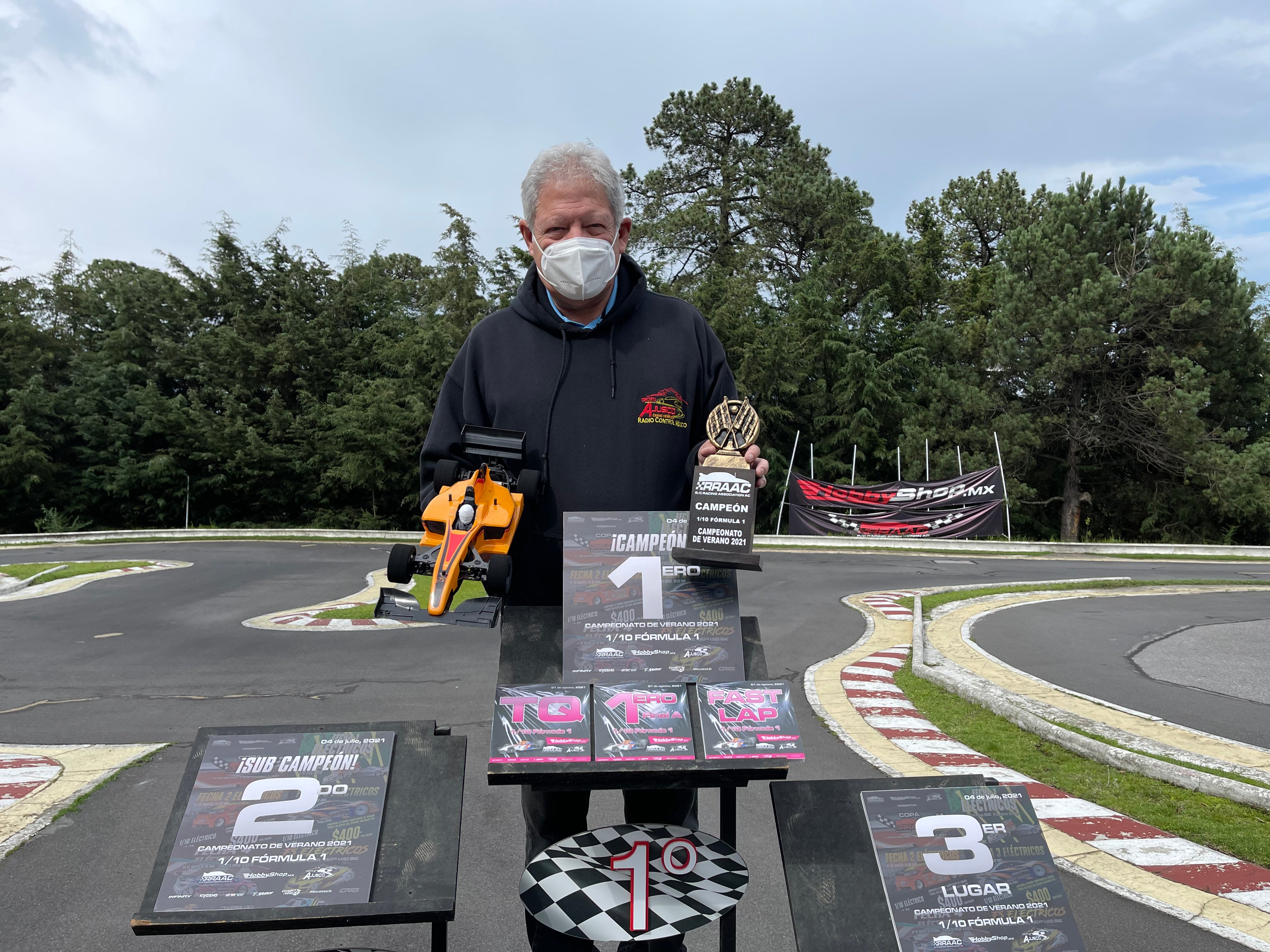 Sergio Villalvazo es el flamante campeón de F1!