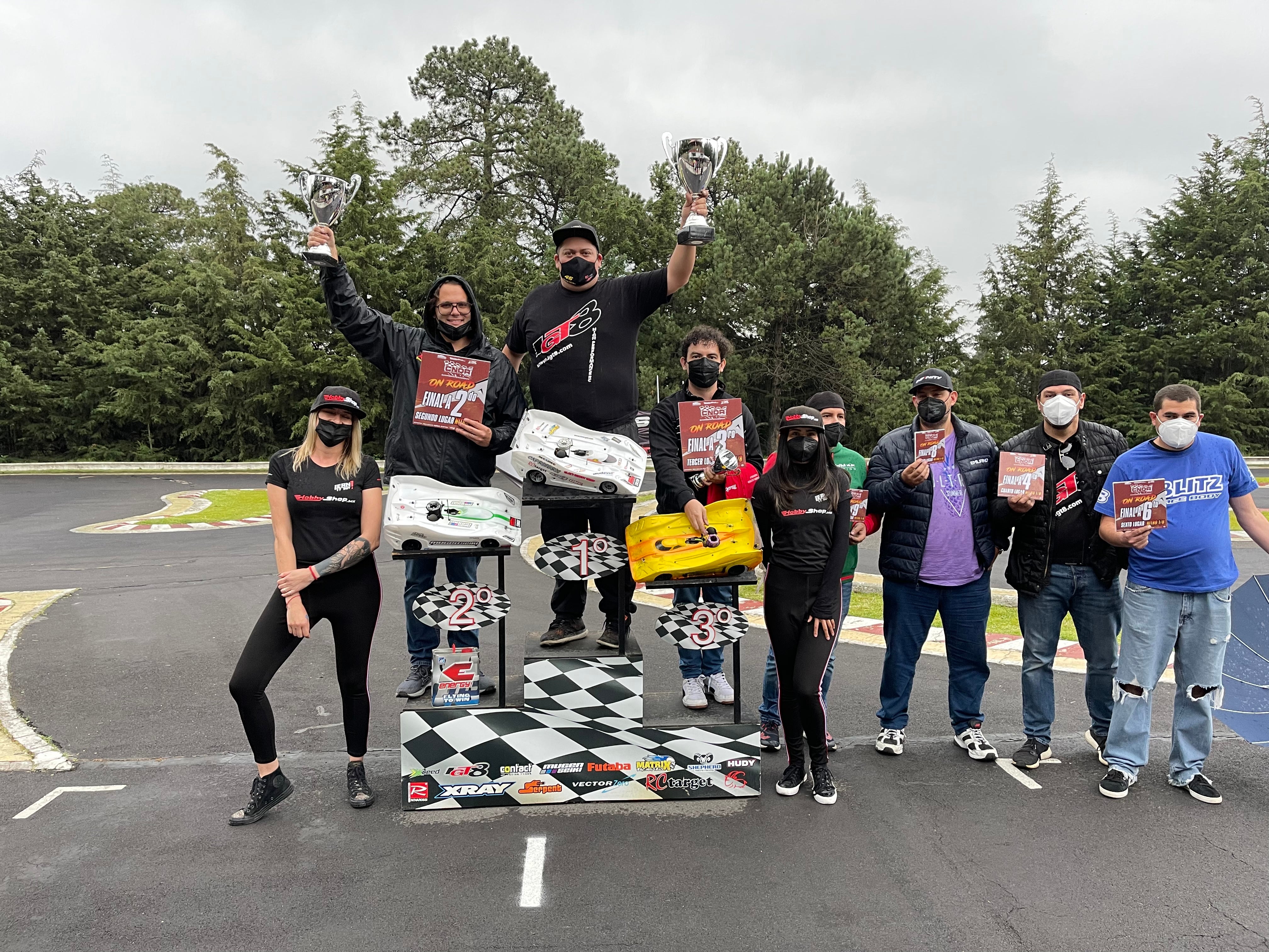 Nuevo Récord de Autos 1/8 Nitro PRO en el CNOR Ajusco