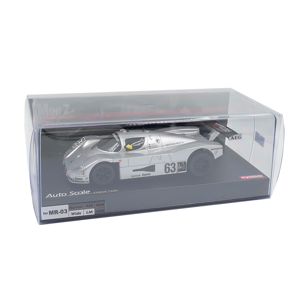 Kyosho - Mini-Z ASC MR-03W-LM Sauber-Mercedes Gruppe-C-Rennsportwagen C9, Nr.63, LM 1989