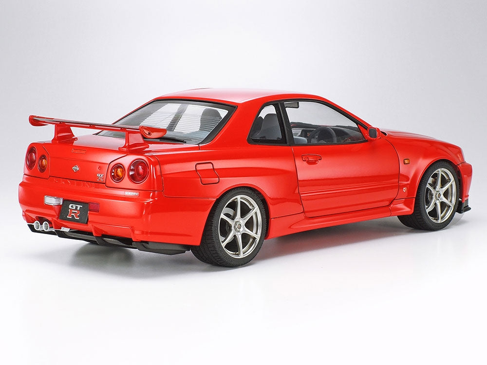 Tamiya - 1/24 Nissan Skyline GT-R V-spec (R34) Plastic Model Kit