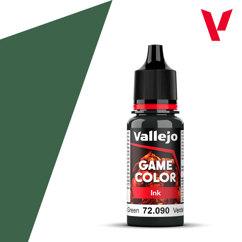 Vallejo - Tinta Verde Negro