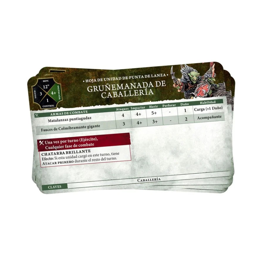 Games Workshop - Age of Sigmar: Gloomspite Gitz - Army set: Gitmob (Español)