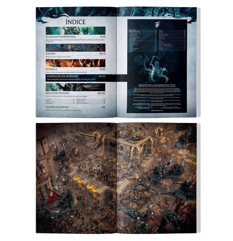 Games Workshop - Drukhari Codex 2025 (Español)