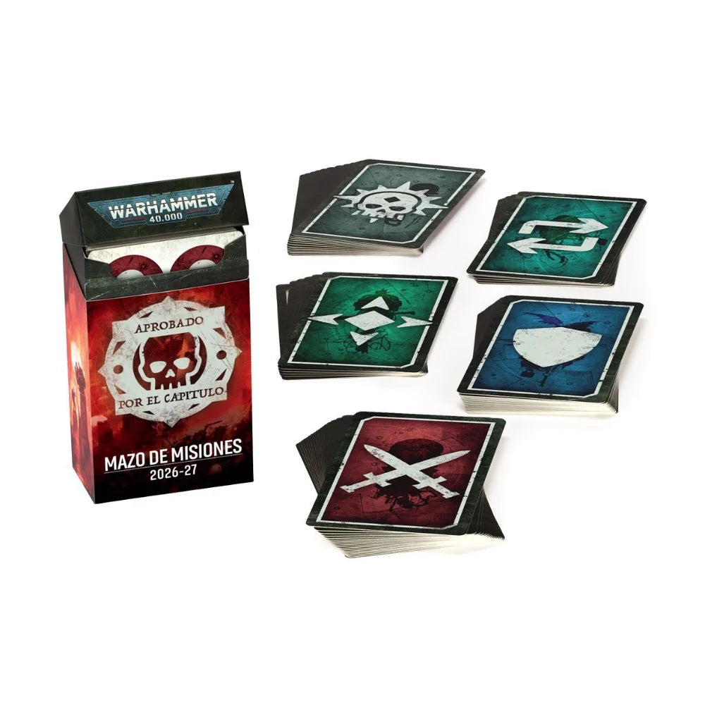 Games Workshop - Warhammer 40,000: Mazo de misiones - Chapter Approved 2026-27 (Español)