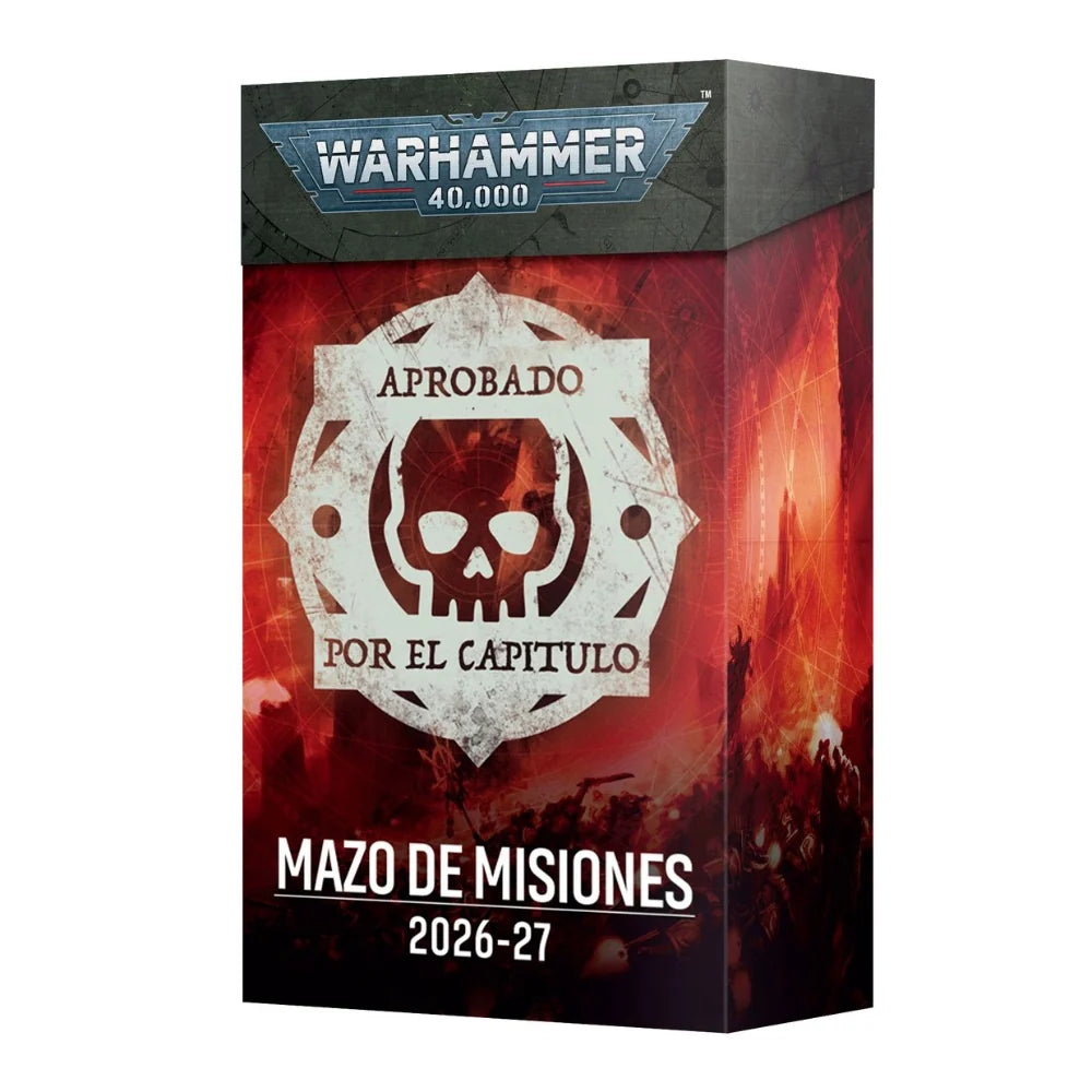 Games Workshop - Warhammer 40,000: Mazo de misiones - Chapter Approved 2026-27 (Español)
