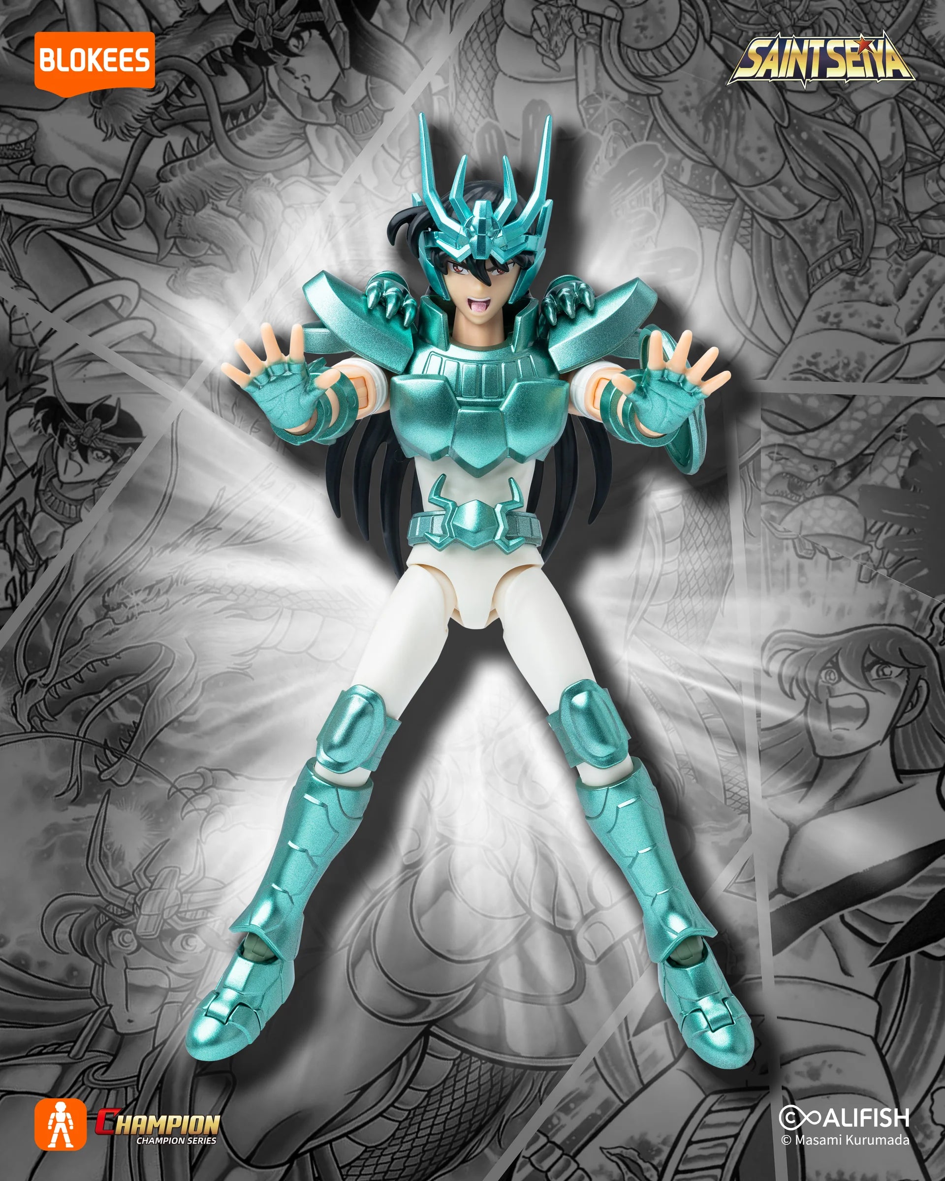 Blokees - Saint Seiya Champion Class: Dragon Shiryu version Manga #75010