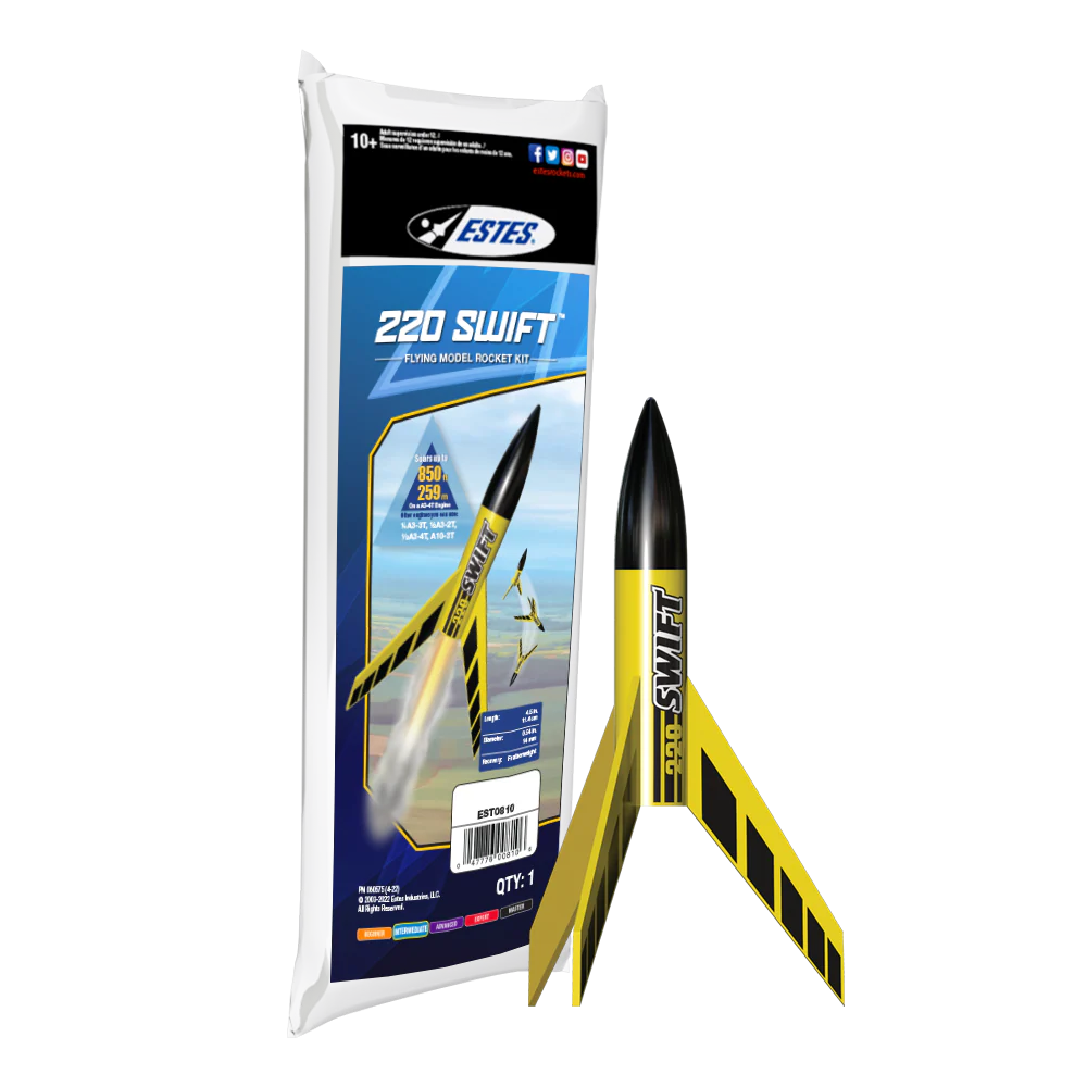 Estes - 220 Swift Rocket Kit, Skill Level 1