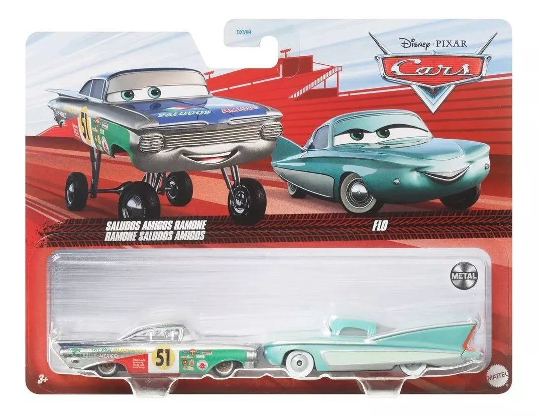Mattel - Disney Pixar Cars, Saludos Amigos Ramone / Flo