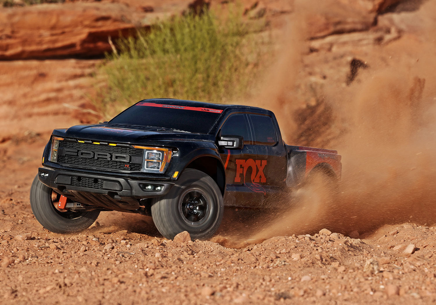 Traxxas - Ford Raptor R 4x4 Ultimate VXL Brushless RTR 1/10 4WD Truck w/TQi 2.4GHz Radio, Fox 1