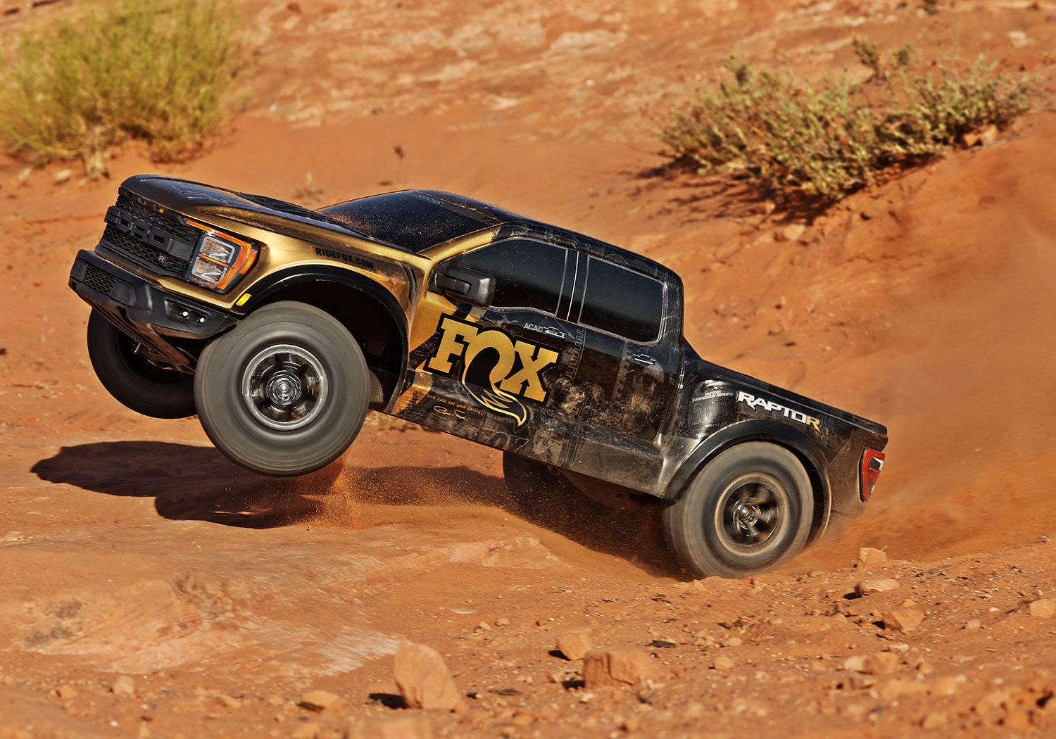 Traxxas - Ford Raptor R 4x4 Ultimate VXL Brushless RTR 1/10 4WD Truck w/TQi 2.4GHz Radio, Fox SE