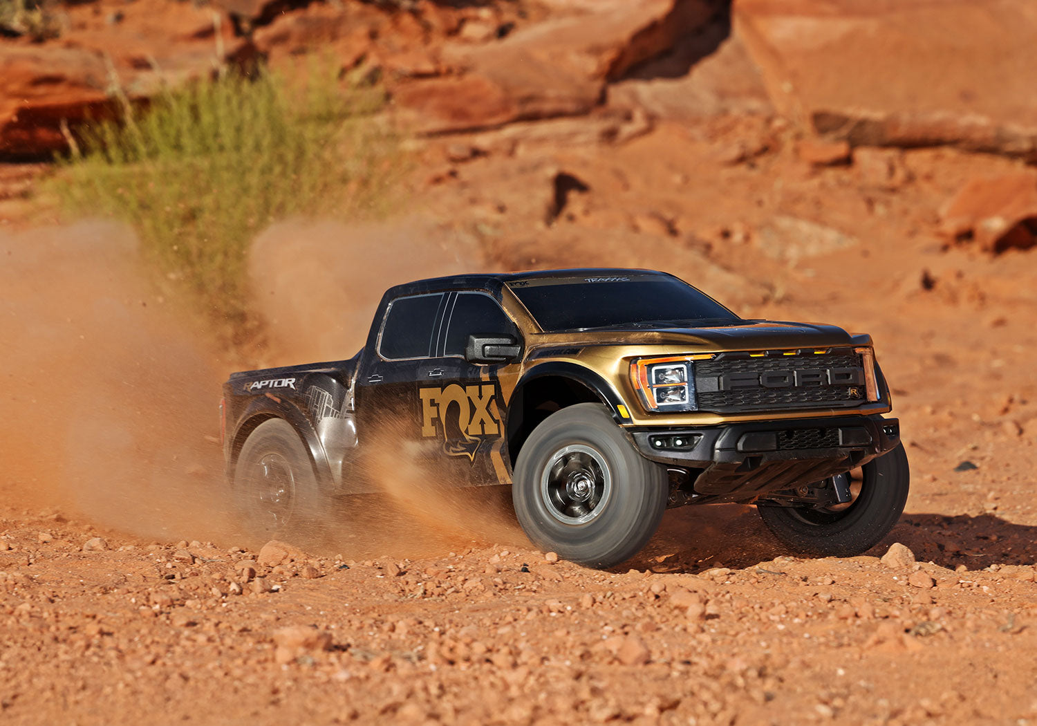 Traxxas - Ford Raptor R 4x4 Ultimate VXL Brushless RTR 1/10 4WD Truck w/TQi 2.4GHz Radio, Fox SE