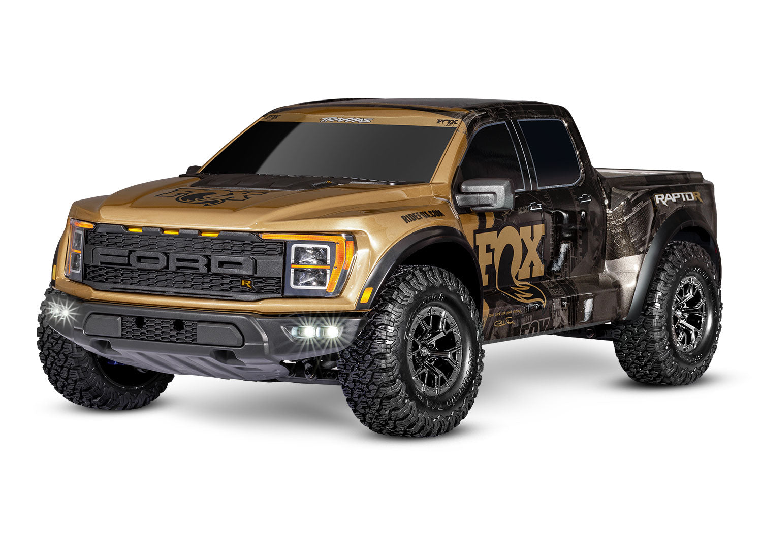 Traxxas - Ford Raptor R 4x4 Ultimate VXL Brushless RTR 1/10 4WD Truck w/TQi 2.4GHz Radio, Fox SE