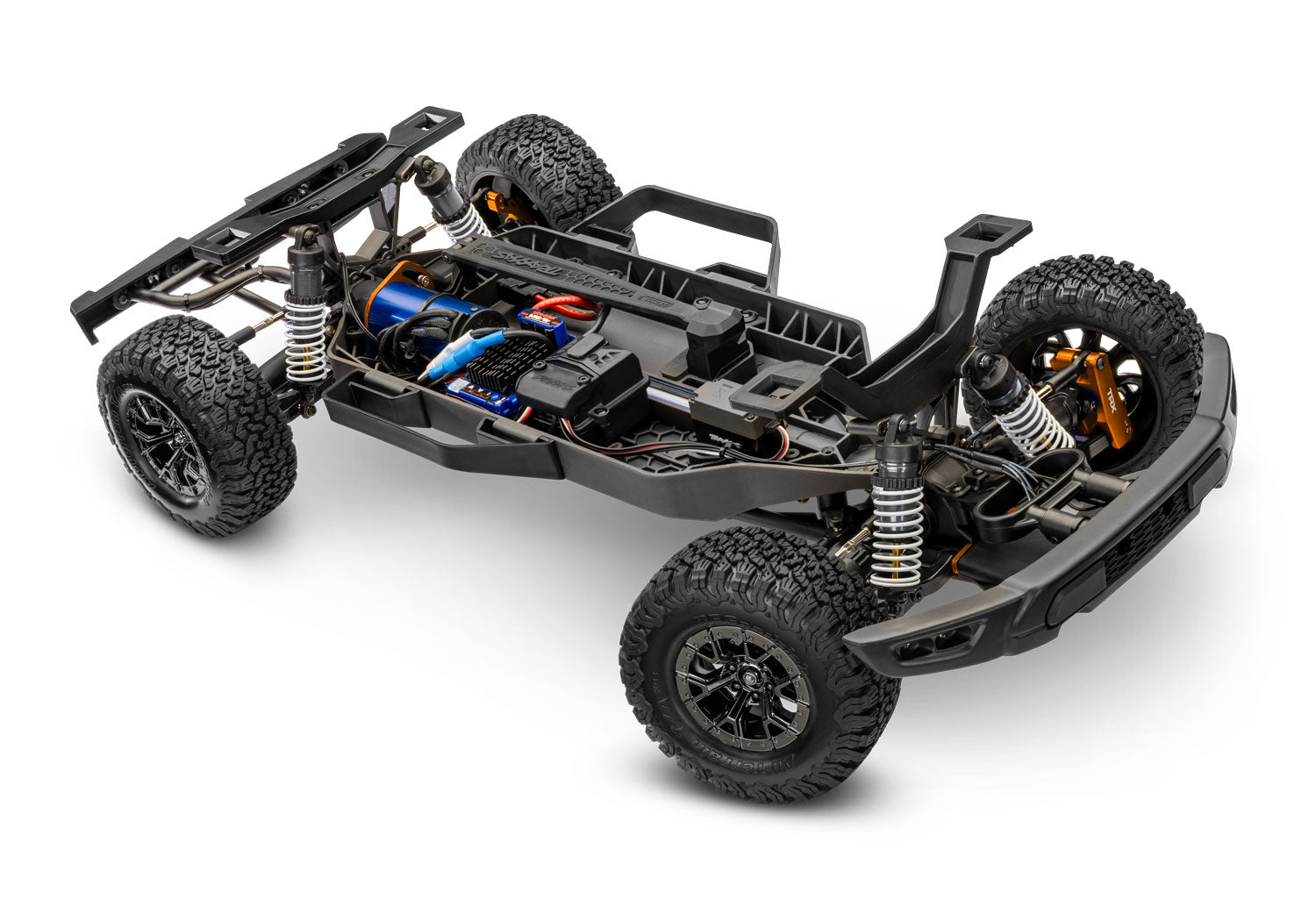 Traxxas - Ford Raptor R 4x4 Ultimate VXL Brushless RTR 1/10 4WD Truck w/TQi 2.4GHz Radio, Fox 1