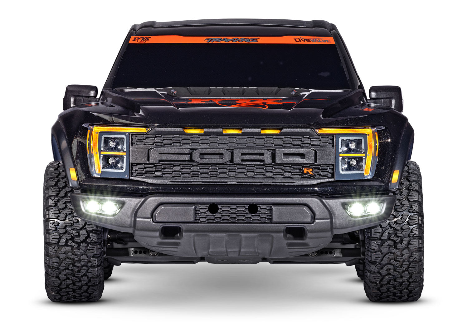 Traxxas - Ford Raptor R 4x4 Ultimate VXL Brushless RTR 1/10 4WD Truck w/TQi 2.4GHz Radio, Fox 1