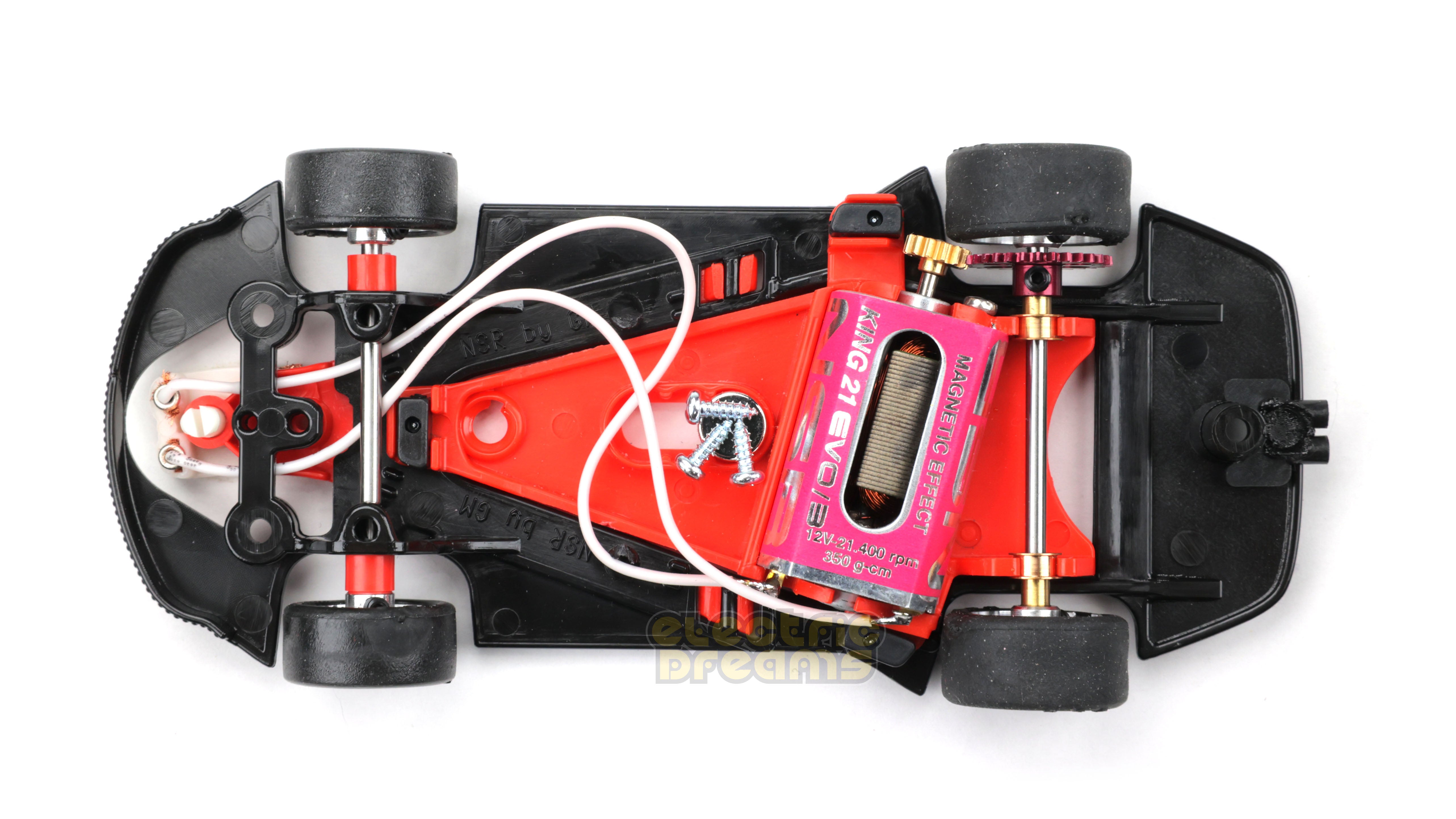 NSR - Porsche 997 RS Rally White Unpainted - Análogo, escala 1/32