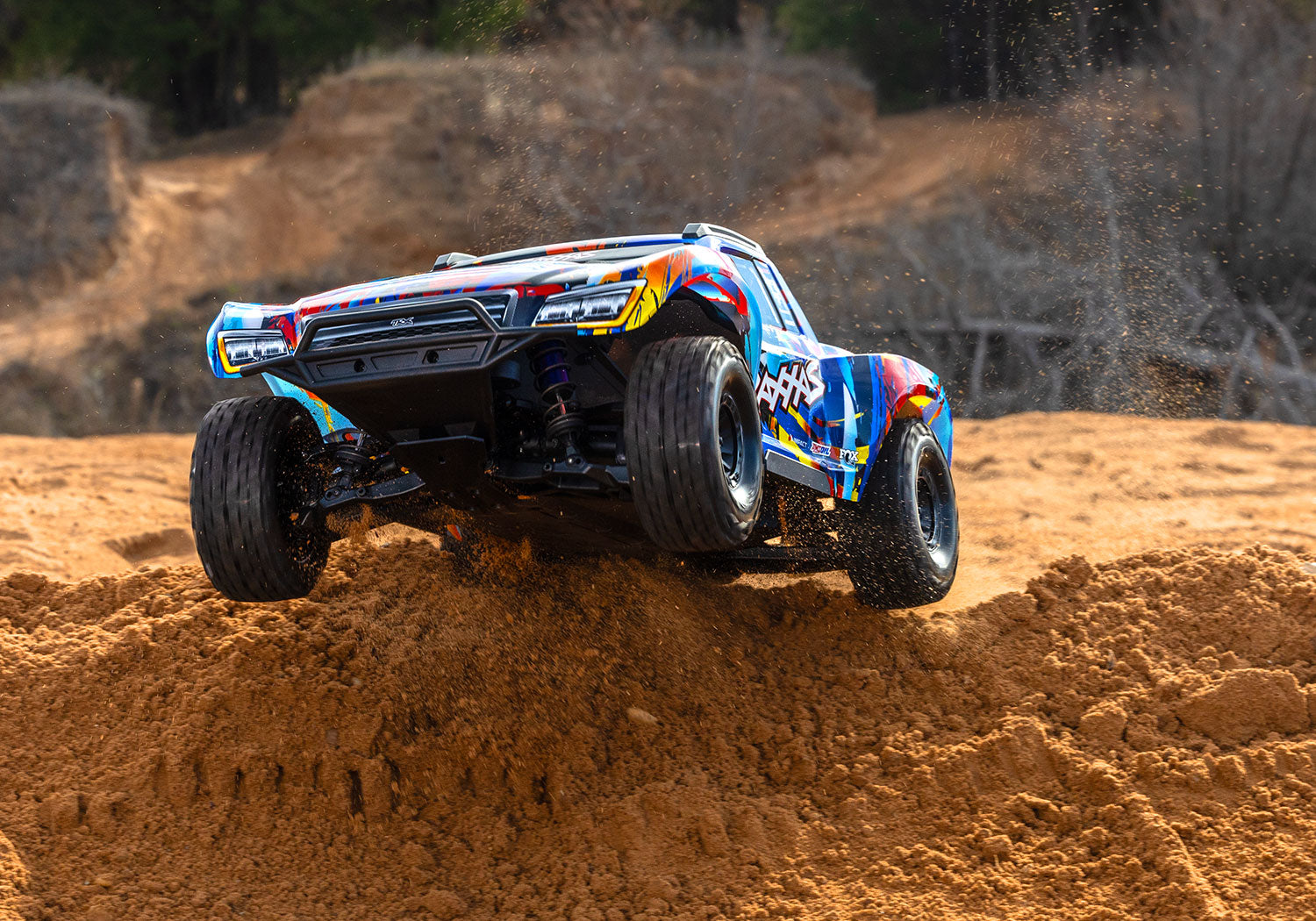 Traxxas - Maxx® Slash® 6S 1/10 RTR 4x4 Brushless Short Course Truck w/TQi™ 2.4GHz Radio & Link Module, Rock n Roll