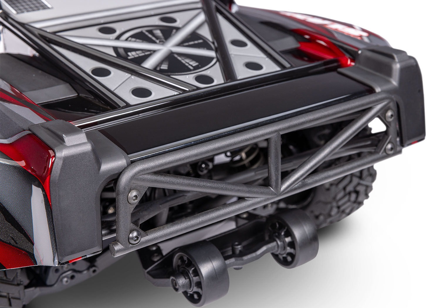 Traxxas - Maxx® Slash® 6S 1/10 RTR 4x4 Brushless Short Course Truck w/TQi™ 2.4GHz Radio & Link Module, Roja