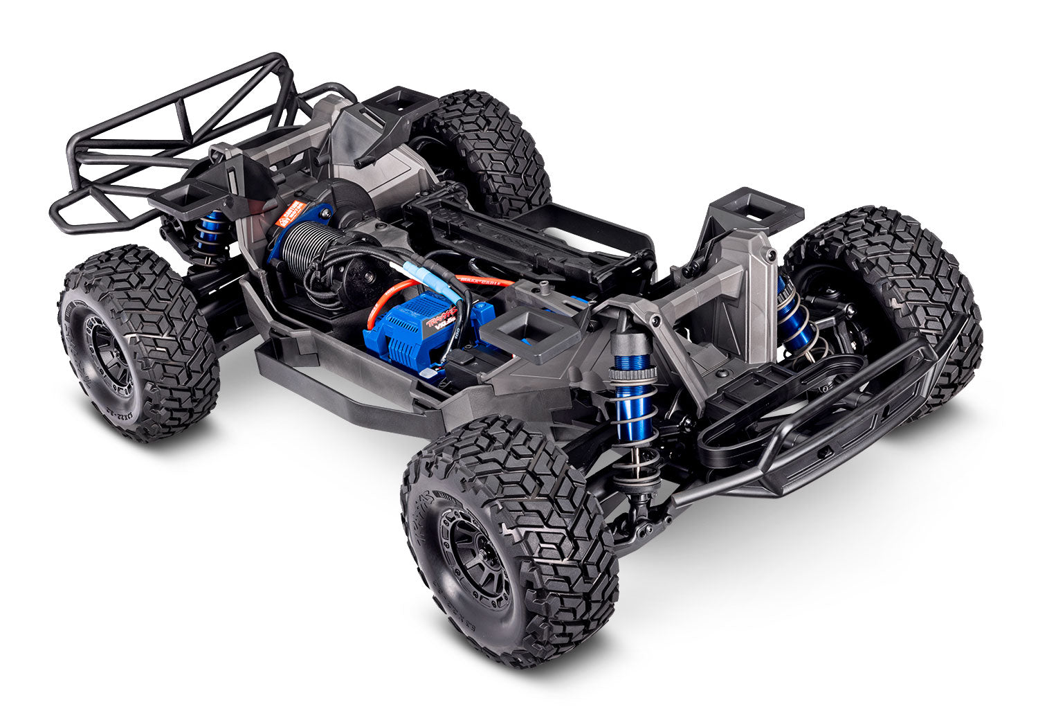 Traxxas - Maxx® Slash® 6S 1/10 RTR 4x4 Brushless Short Course Truck w/TQi™ 2.4GHz Radio & Link Module, Azul