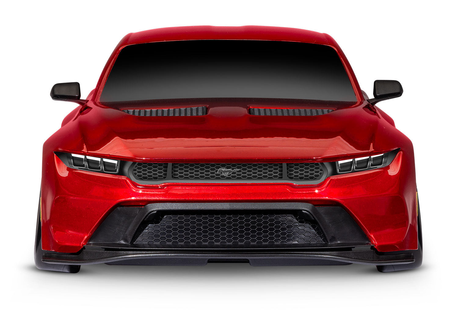 Traxxas - 4-Tec® Ford® Mustang 1/10 RTR Electric RWD Drift Car w/XL-5™ ESC, TQi™ 2.4GHz Radio & TSM®, Rojo