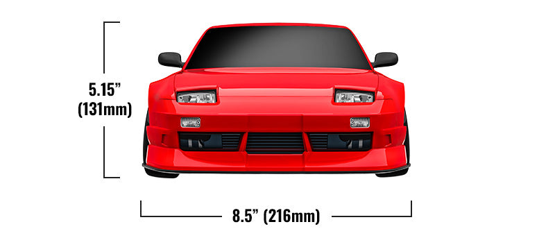 Traxxas - 4-Tec Drift Nissan 240SX, Rojo