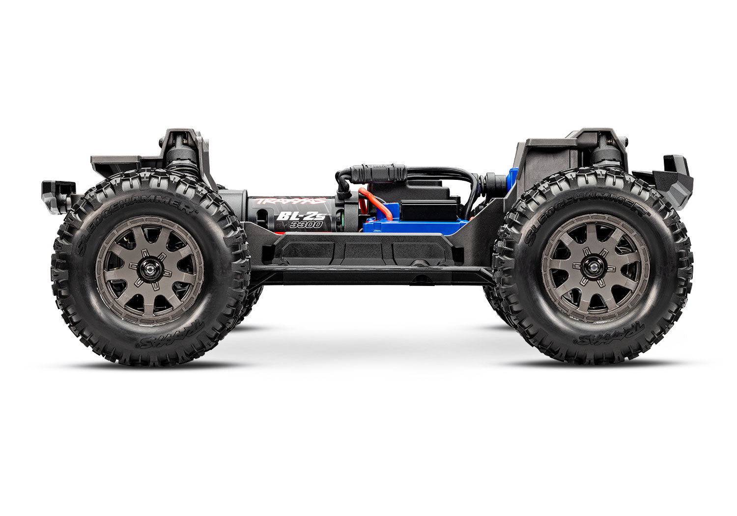 Traxxas - Mini Maxx® Brushless 1/16 4WD RTR Monster Truck w/TQ™ 2.4Ghz Radio, Battery & Charger, Negra