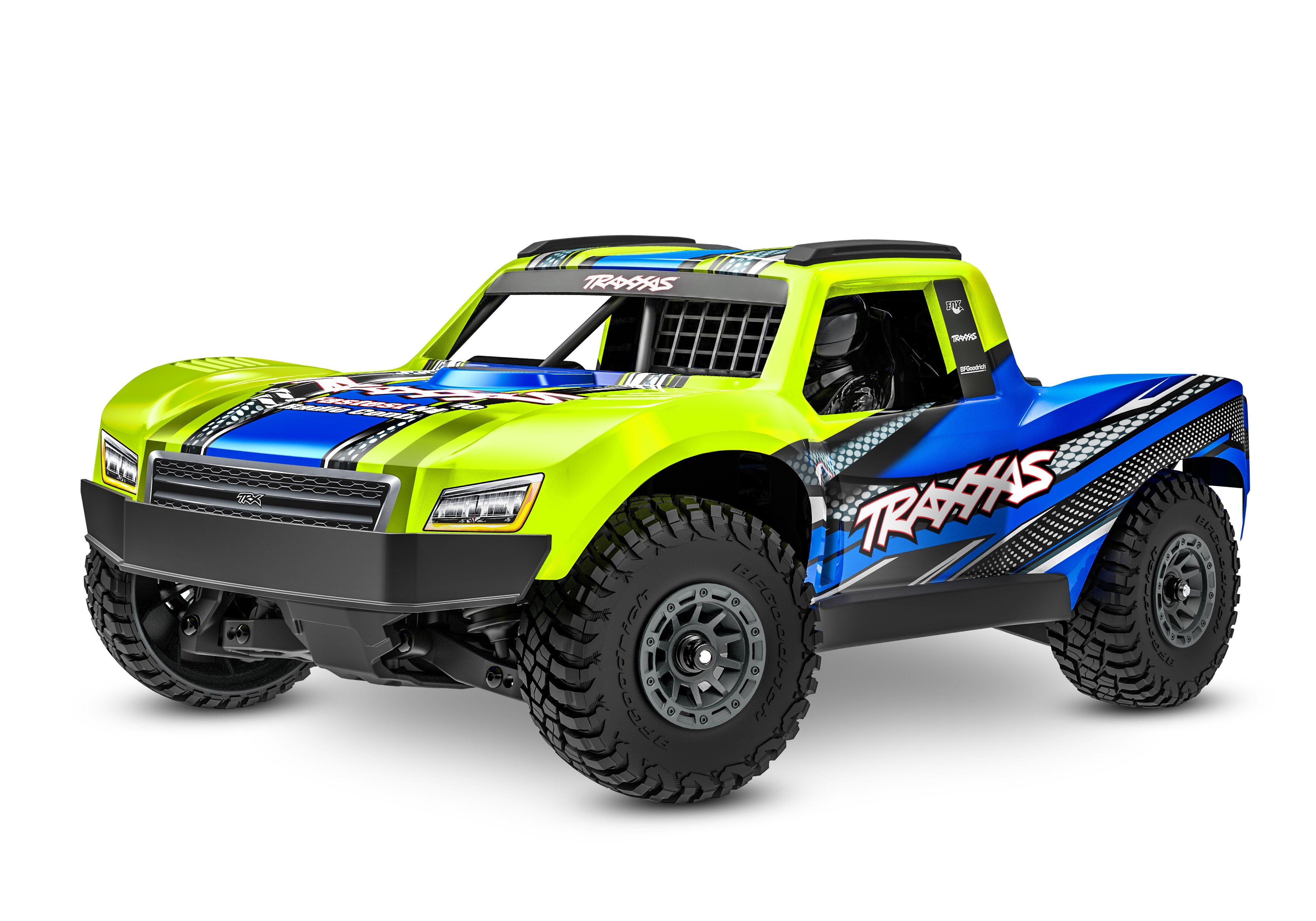Traxxas - Mini Slash® Brushless 1/16 4WD RTR Short Course Truck w/TQ™ 2.4Ghz Radio, Battery & Charger, Amarilla