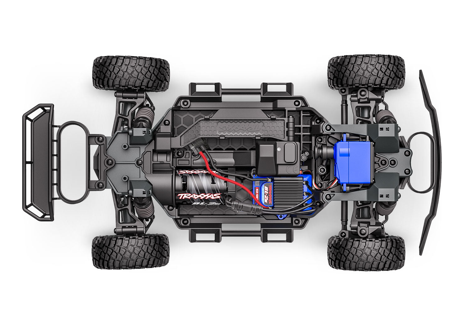 Traxxas - Mini Slash® Brushless 1/16 4WD RTR Short Course Truck w/TQ™ 2.4Ghz Radio, Battery & Charger, Amarilla