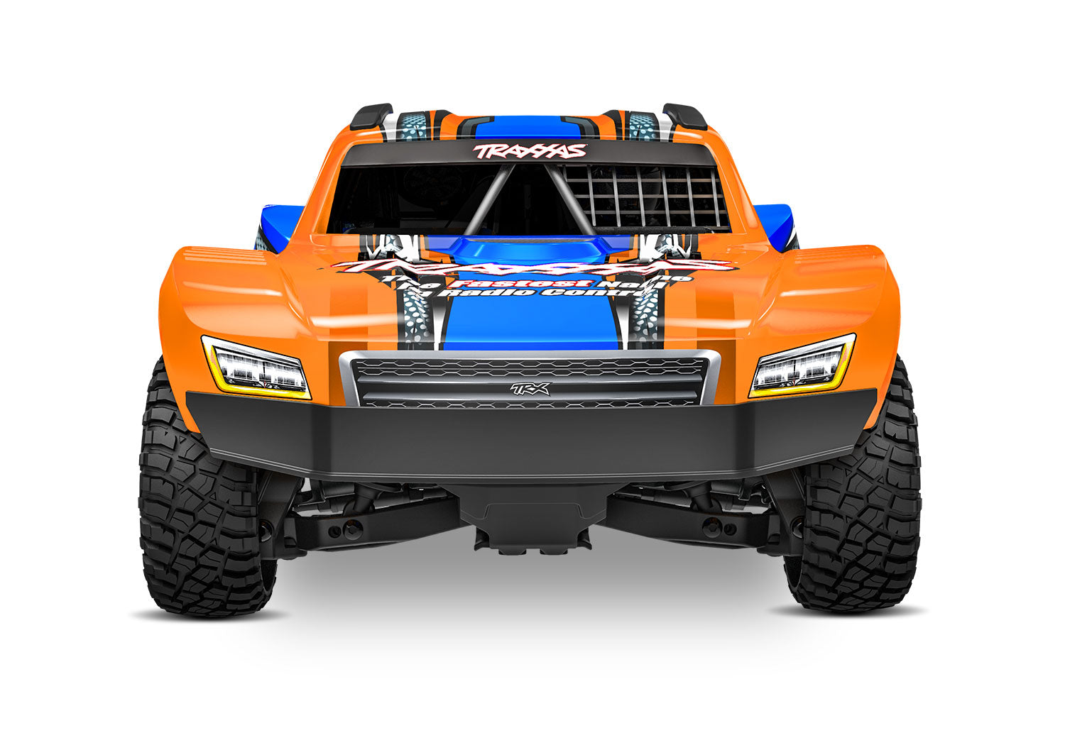 Traxxas - Mini Slash® Brushless 1/16 4WD RTR Short Course Truck w/TQ™ 2.4Ghz Radio, Battery & Charger, Naranja