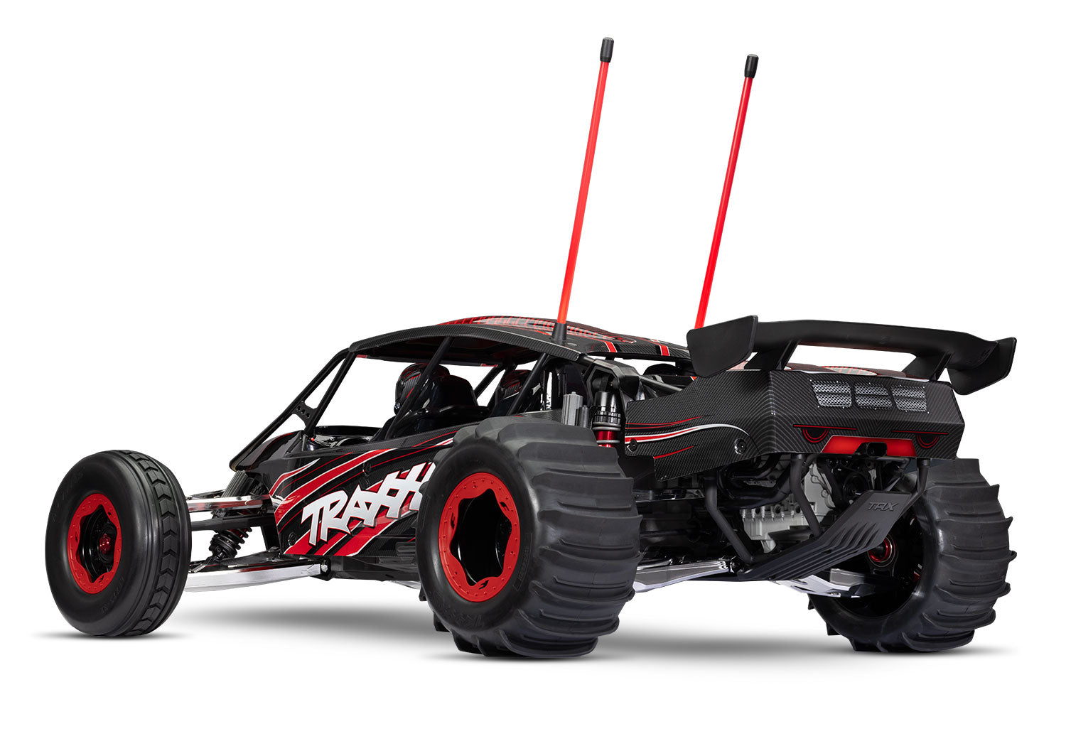 Traxxas - Funco® Pro Scale® 2WD Brushless RTR Sand Car (Red) w/TQi 2.4GHz Radio, Link Module & TSM, Roja