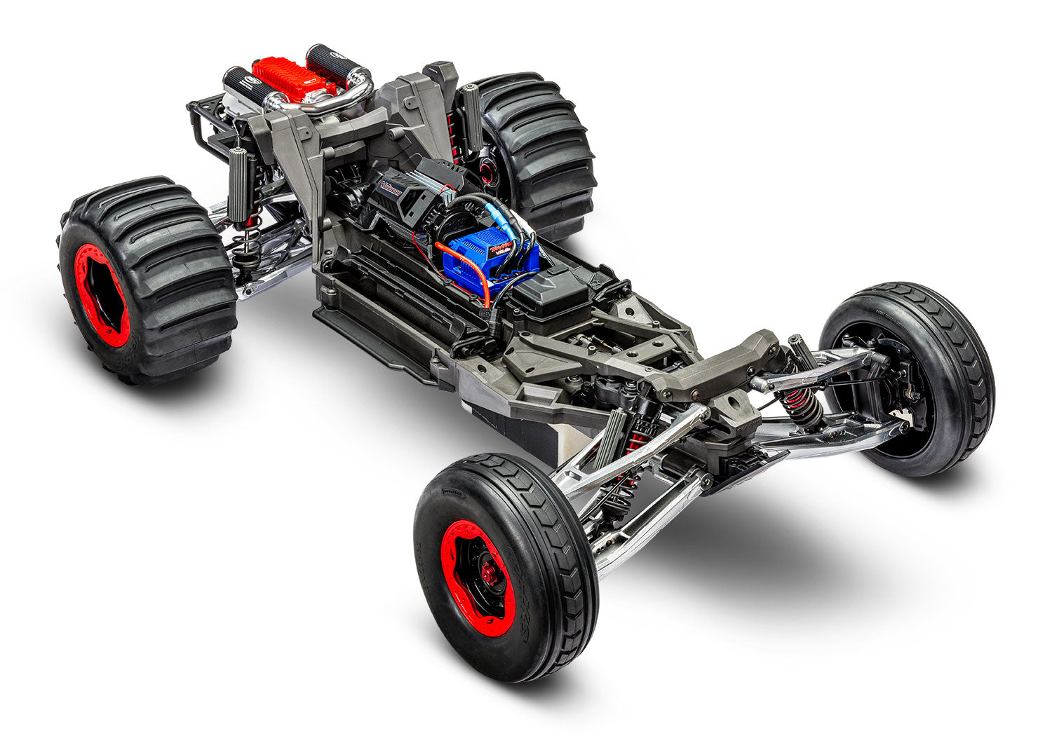 Traxxas - Funco® Pro Scale® 2WD Brushless RTR Sand Car (Red) w/TQi 2.4GHz Radio, Link Module & TSM, Roja