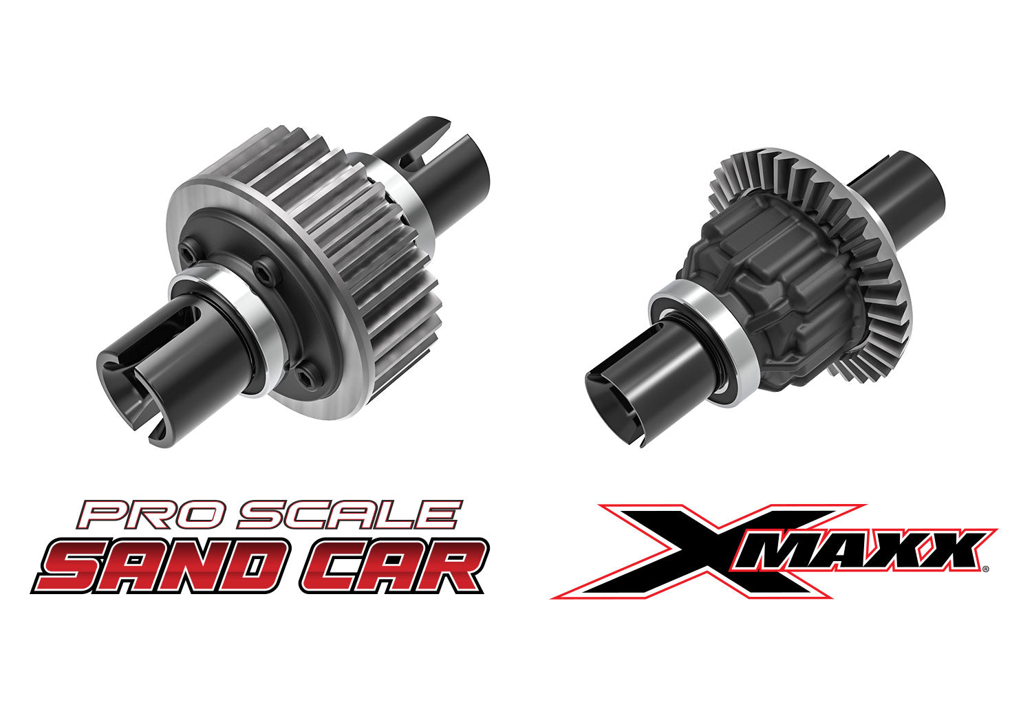 Traxxas - Funco® Pro Scale® 2WD Brushless RTR Sand Car (Red) w/TQi 2.4GHz Radio, Link Module & TSM, Roja