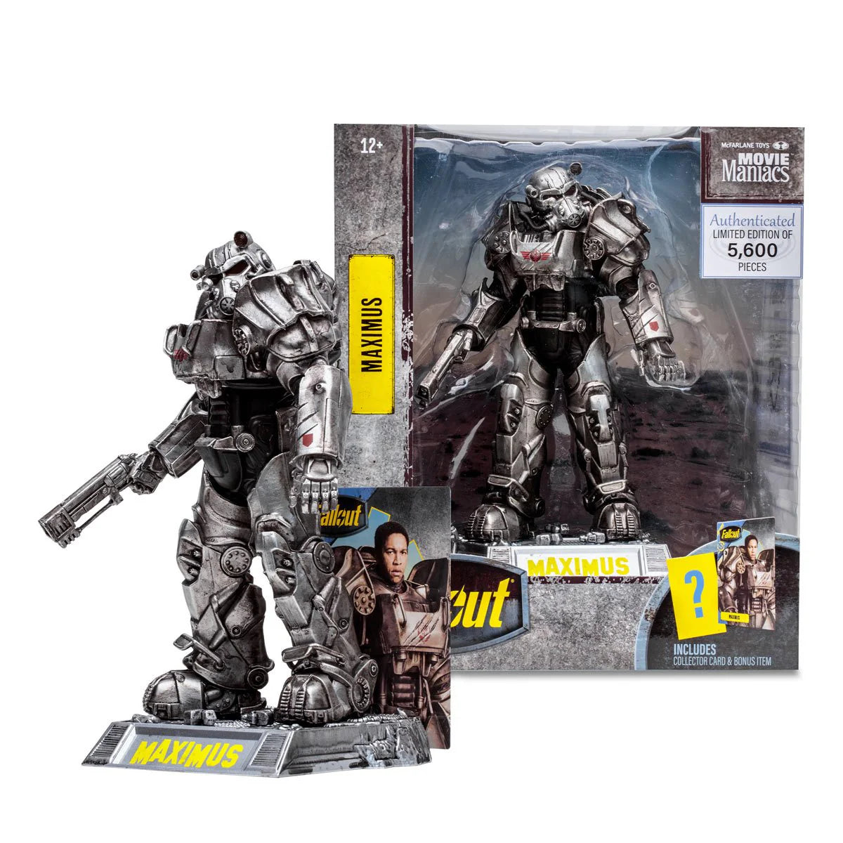 McFarlane Toys - Estatua Movie Maniacs: Fallout - Maximus Limited Edition 6 Pulgadas (con casco)