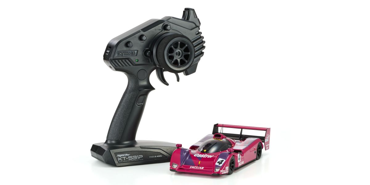 Kyosho - MINI-Z RWD MR-04 readyset JAGUAR XJR-14 No.4 LM 1991