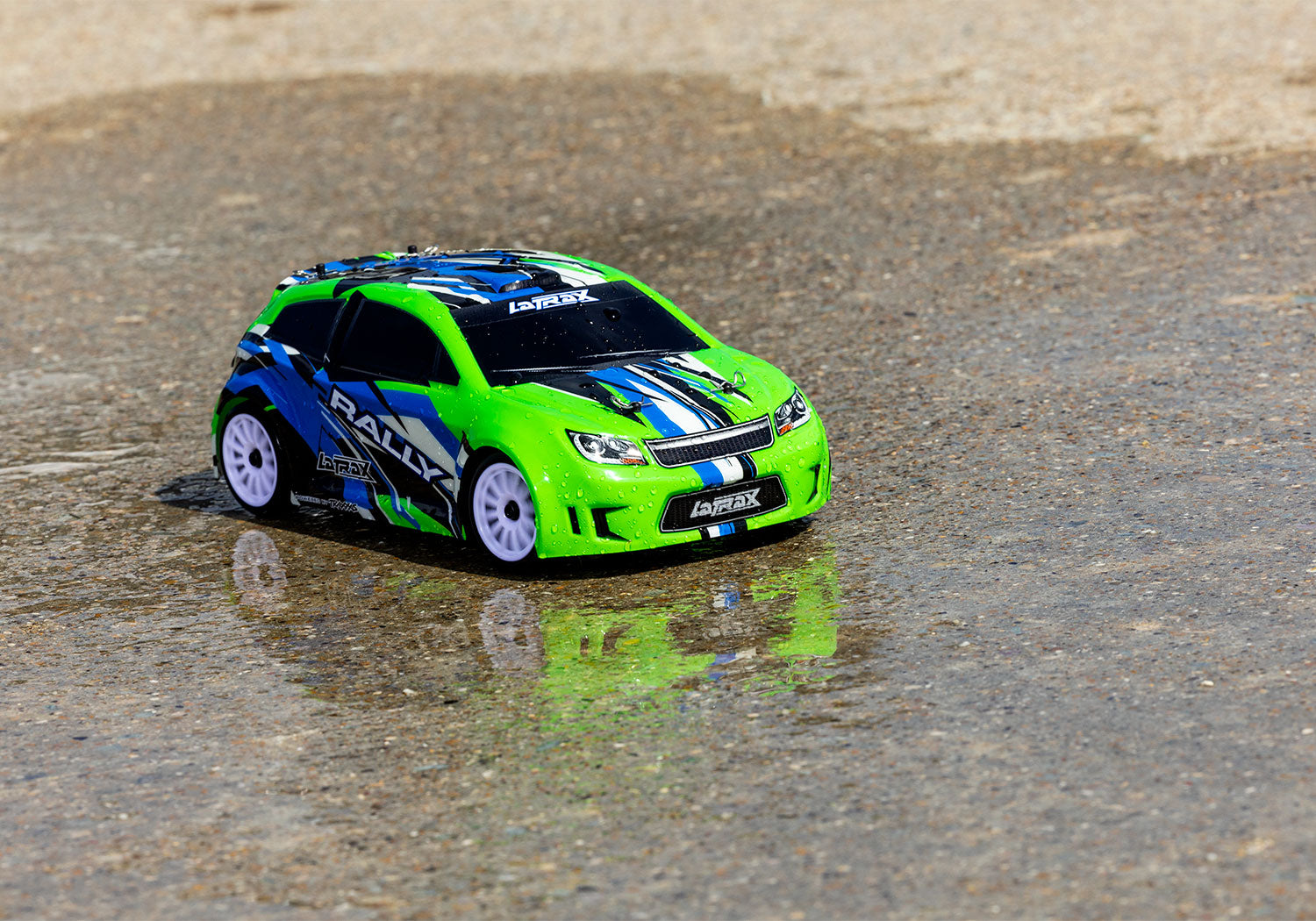 Traxxas - LaTrax Rally 1/18 4WD RTR Rally Racer, Verde
