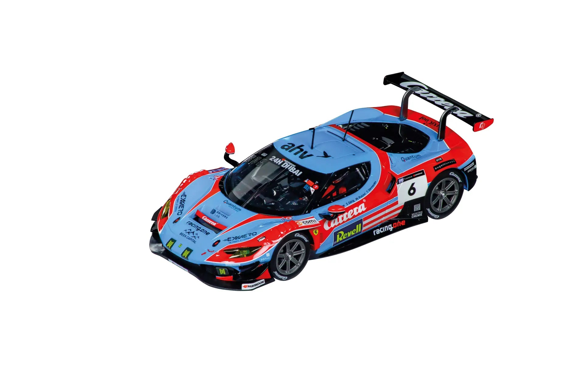 Carrera - "Ferrari 296 GT3 "Carrera, No.6" 24H Dubai" Digital, Escala 1/24