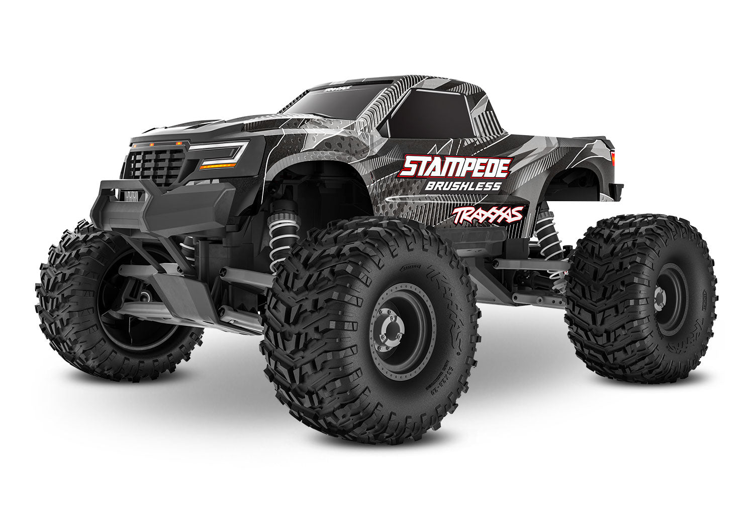 Traxxas - Stampede 2WD Brushless (Negro)