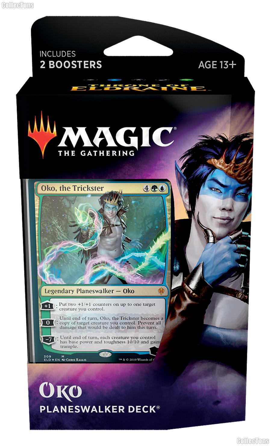 Magic MTG - Throne of Eldraine - Deck de Planeswalker Oko (Ingles)