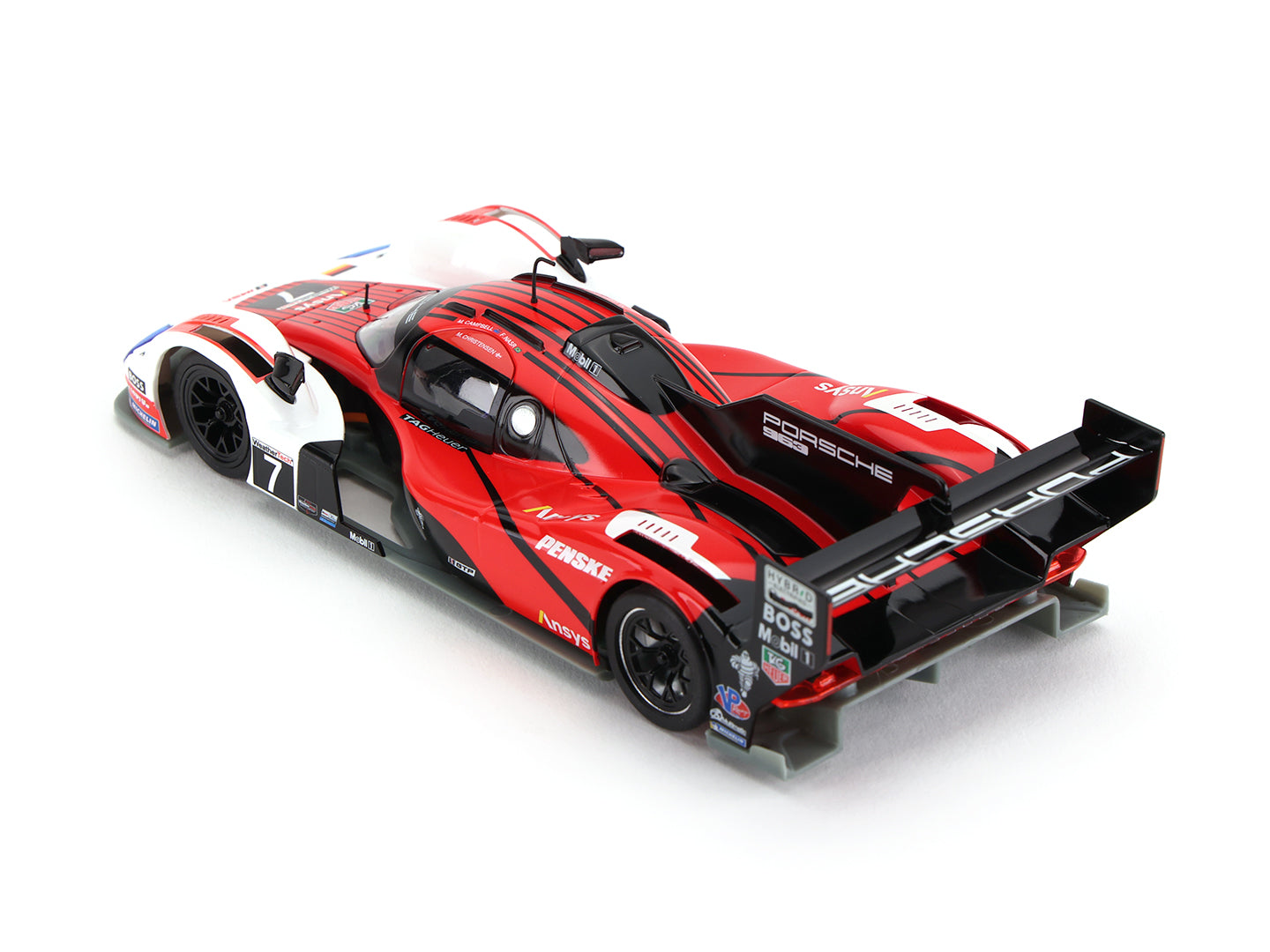 ScaleAuto - Porsche 963 GTP - Penske #7 - '23 Daytona Winner - Análogo, escala 1/32