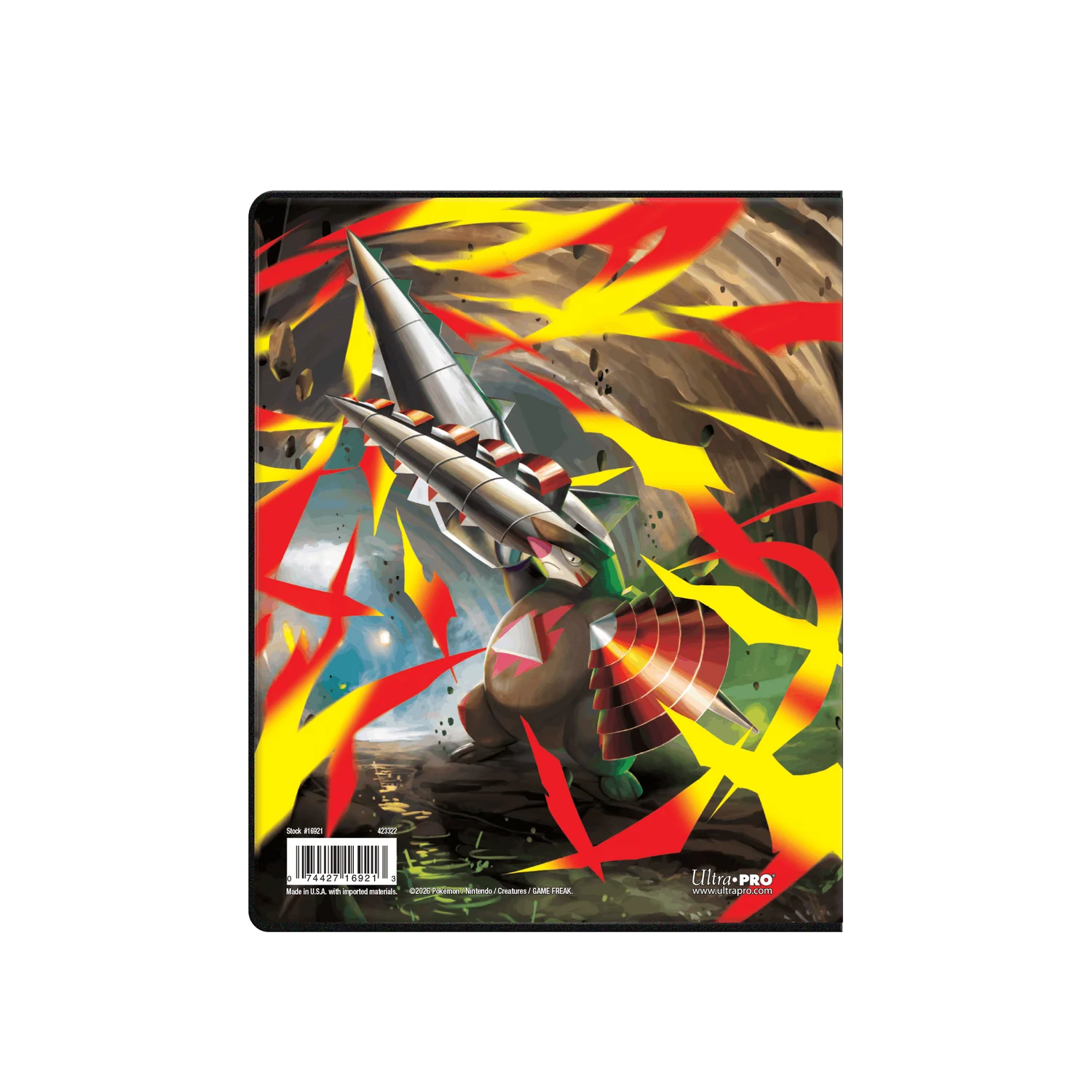 Ultra Pro: Mega Evolution - Pitch Black 4-Pocket Portfolio for the Pokémon