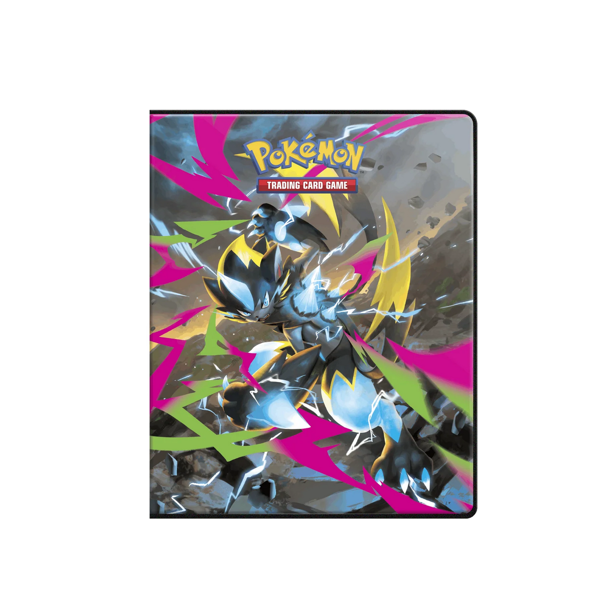 Ultra Pro: Mega Evolution - Pitch Black 4-Pocket Portfolio for the Pokémon