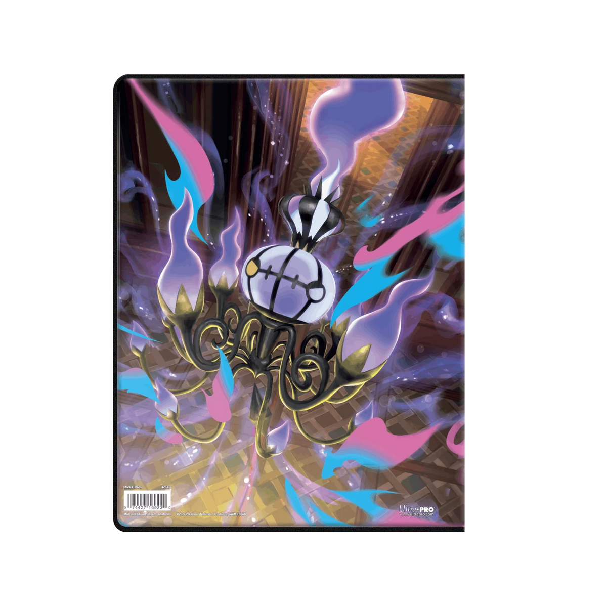 Ultra Pro: Mega Evolution - Pitch Black 9-Pocket Portfolio for the Pokémon