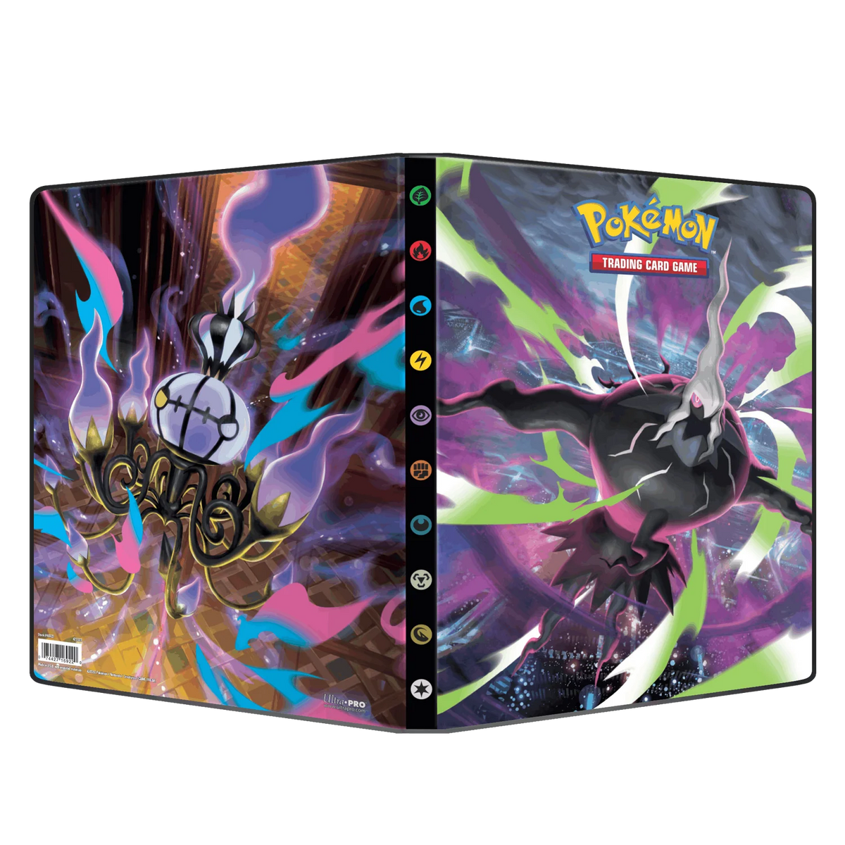 Ultra Pro: Mega Evolution - Pitch Black 9-Pocket Portfolio for the Pokémon