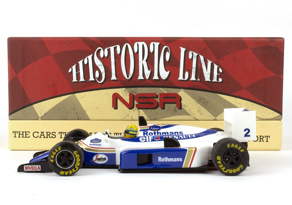 NSR - Formula 86/89 - Rothmans #2 - Ayrton Senna - Historic Line - Análogo, escala 1/32