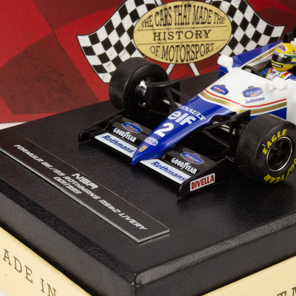 NSR - Formula 86/89 - Rothmans #2 - Ayrton Senna - Historic Line - Análogo, escala 1/32