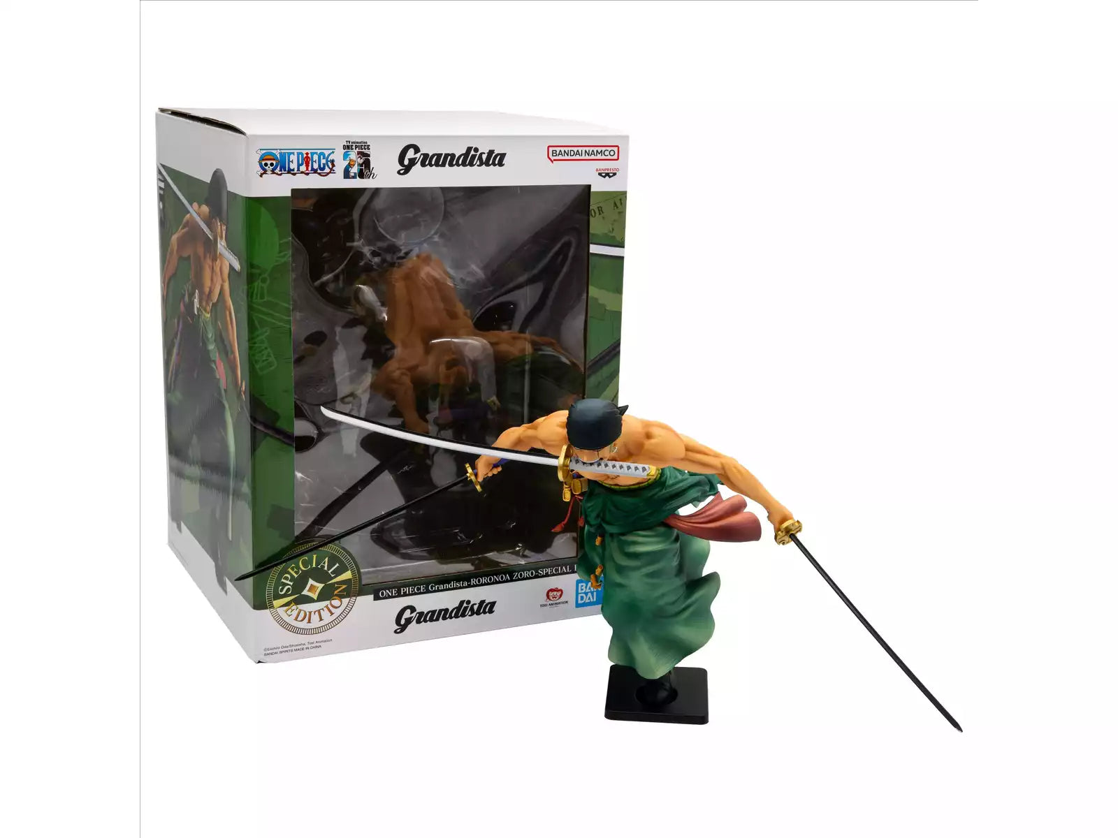 Bandai - One Piece Grandista Figura Ronronoa Zoro Special Edition