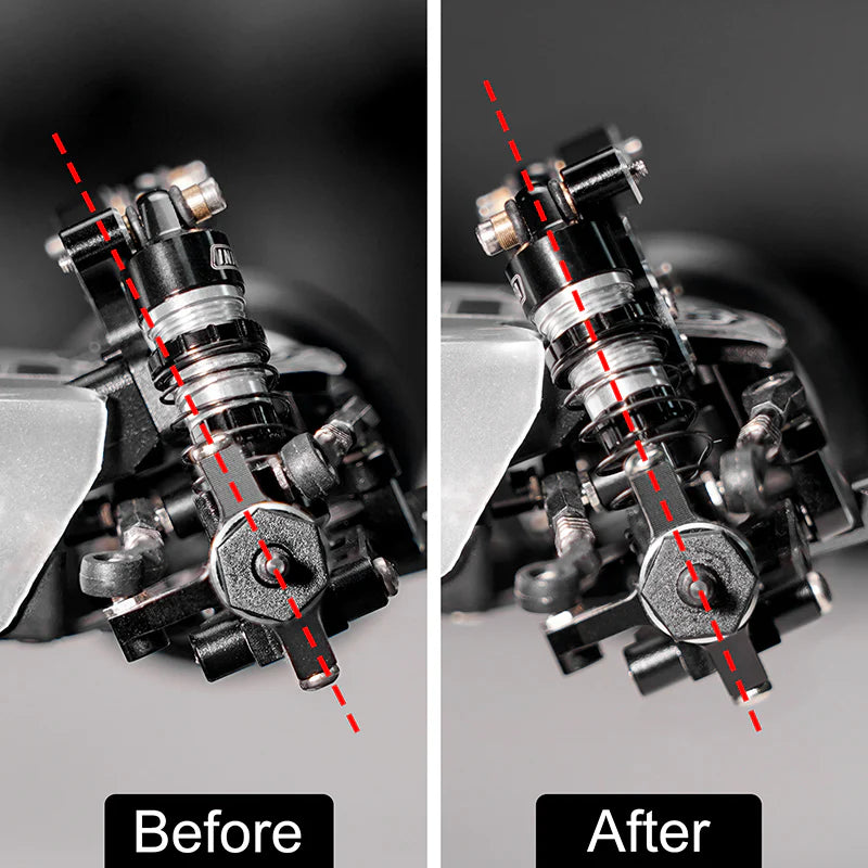 INJORA - Aluminum Spacers for Losi Micro-B Micro-T Front Shocks