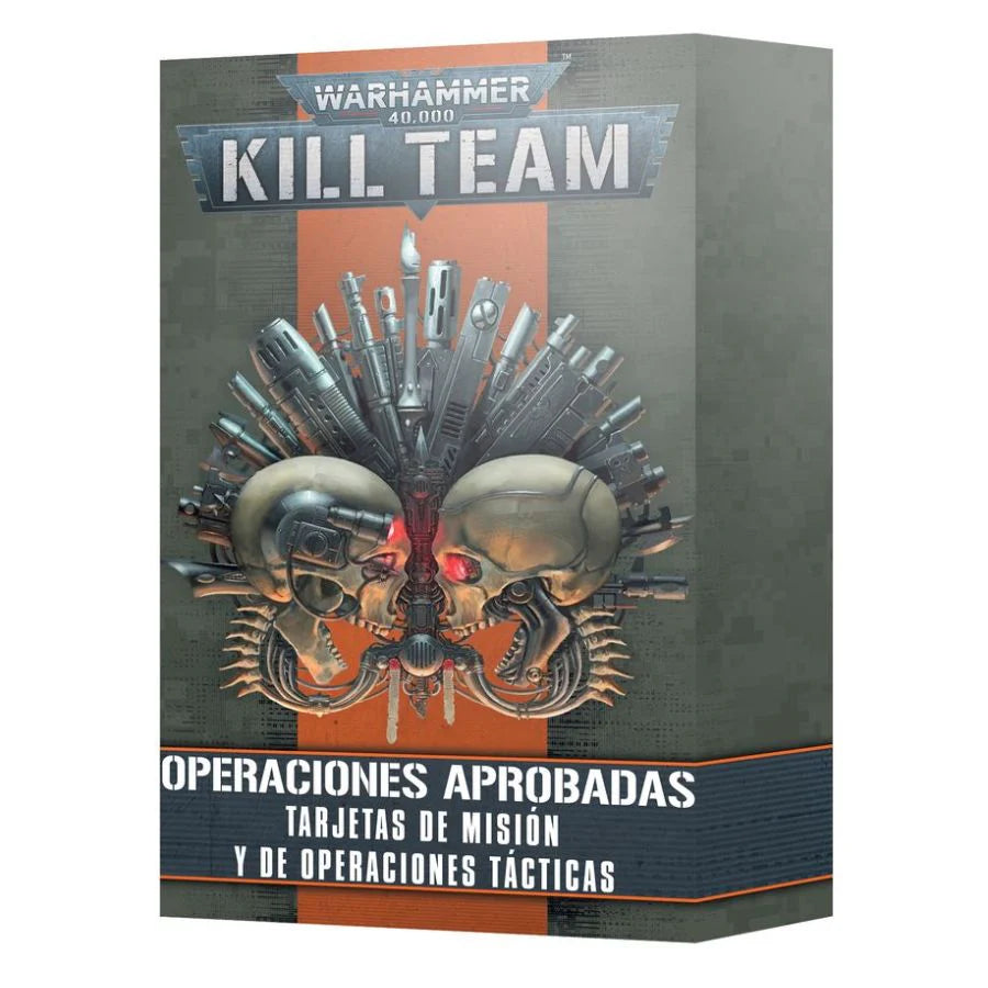 Games Workshop - Warhammer 40,000: Kill Team: Approved Ops - Tac Ops and Mission Cards (Español)