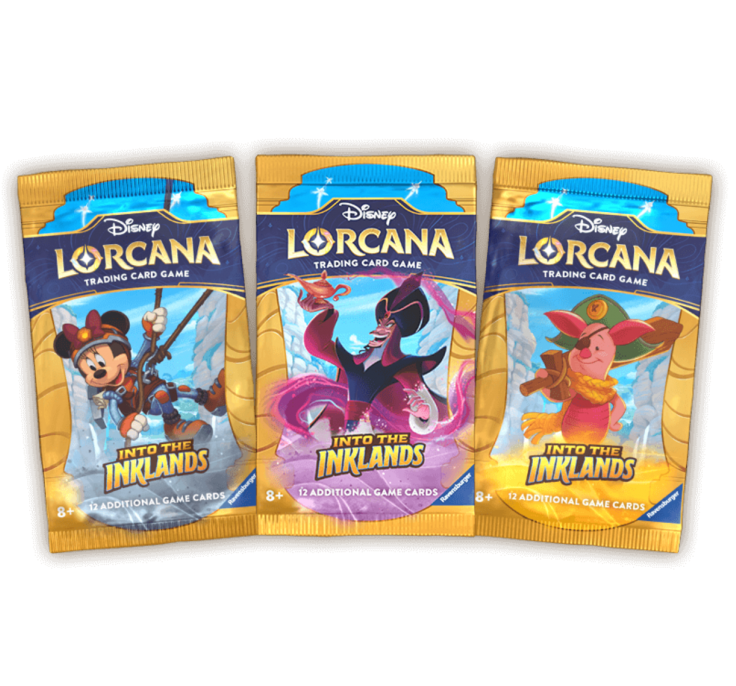 Ravensburger - Disney Lorcana: Into the Inklands: Booster Display con 24 sobres